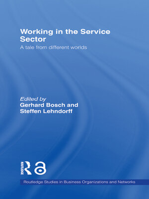 cover image of Working in the Service Sector